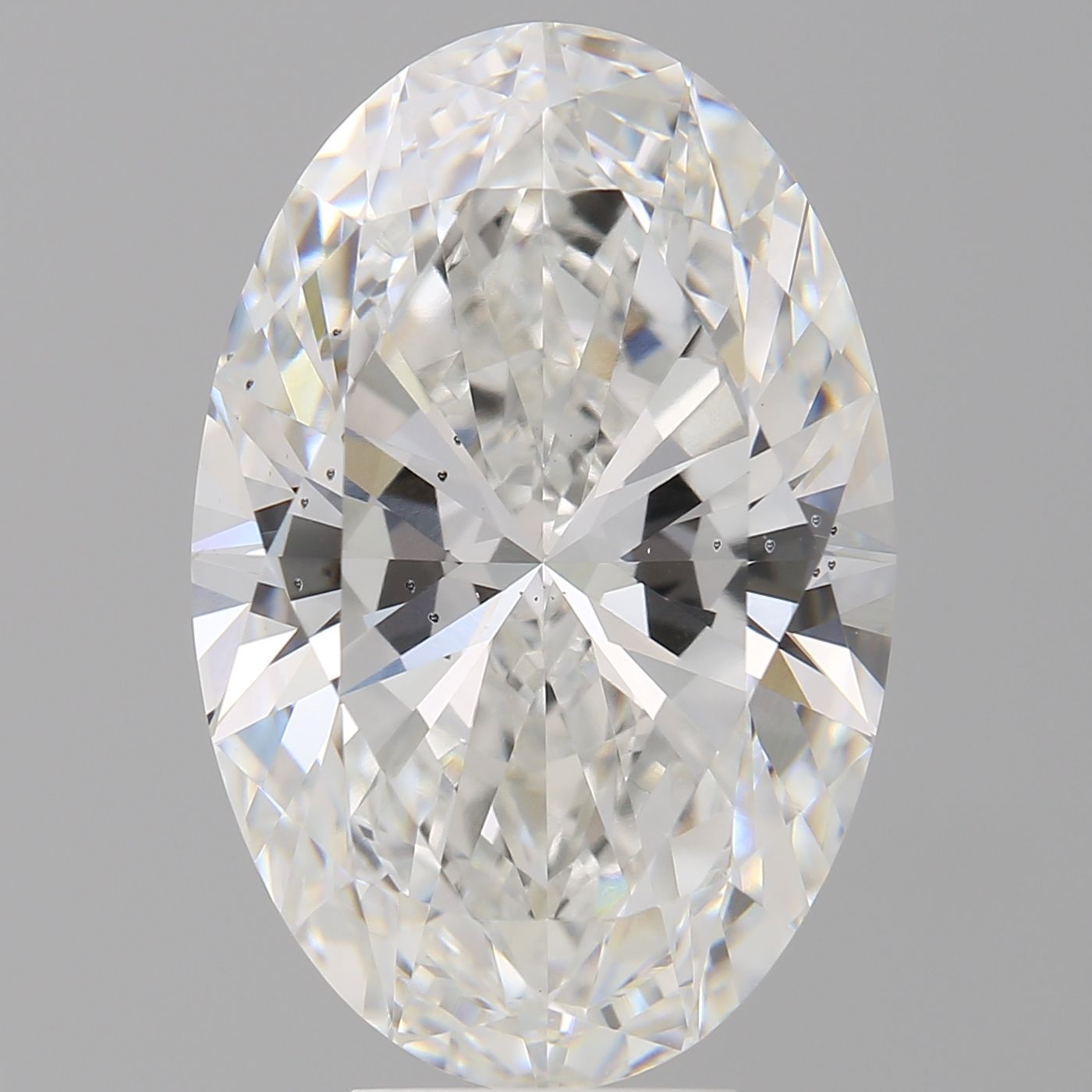 8.00 ct. oval Lab Grown Diamond front image