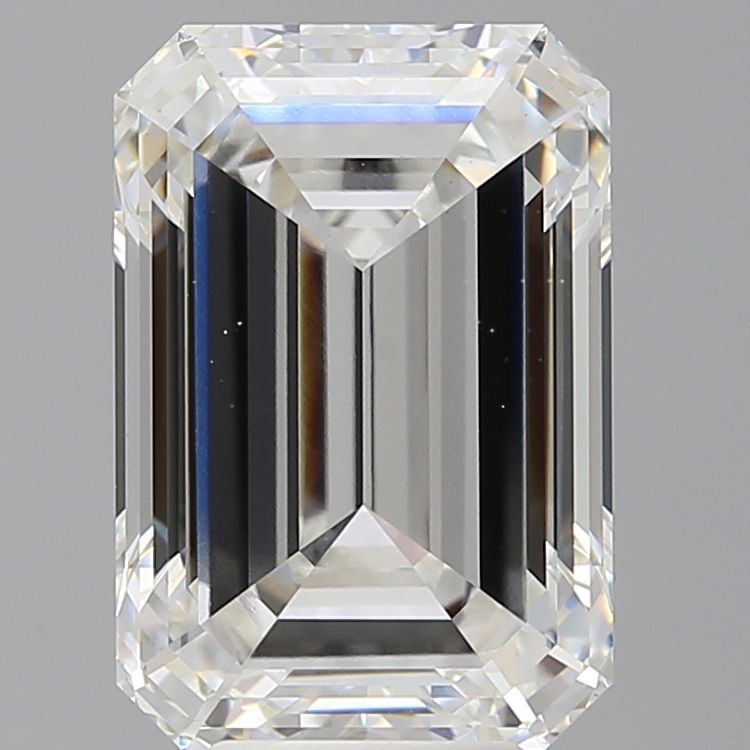 6.59 ct. emerald Lab Grown Diamond front image