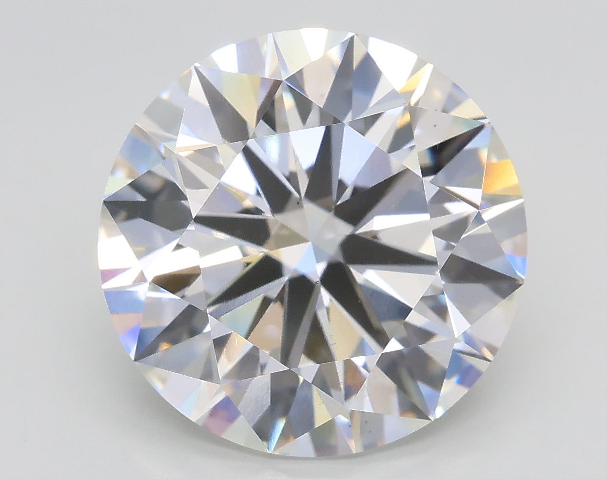 6.11 ct. round Lab Grown Diamond front image