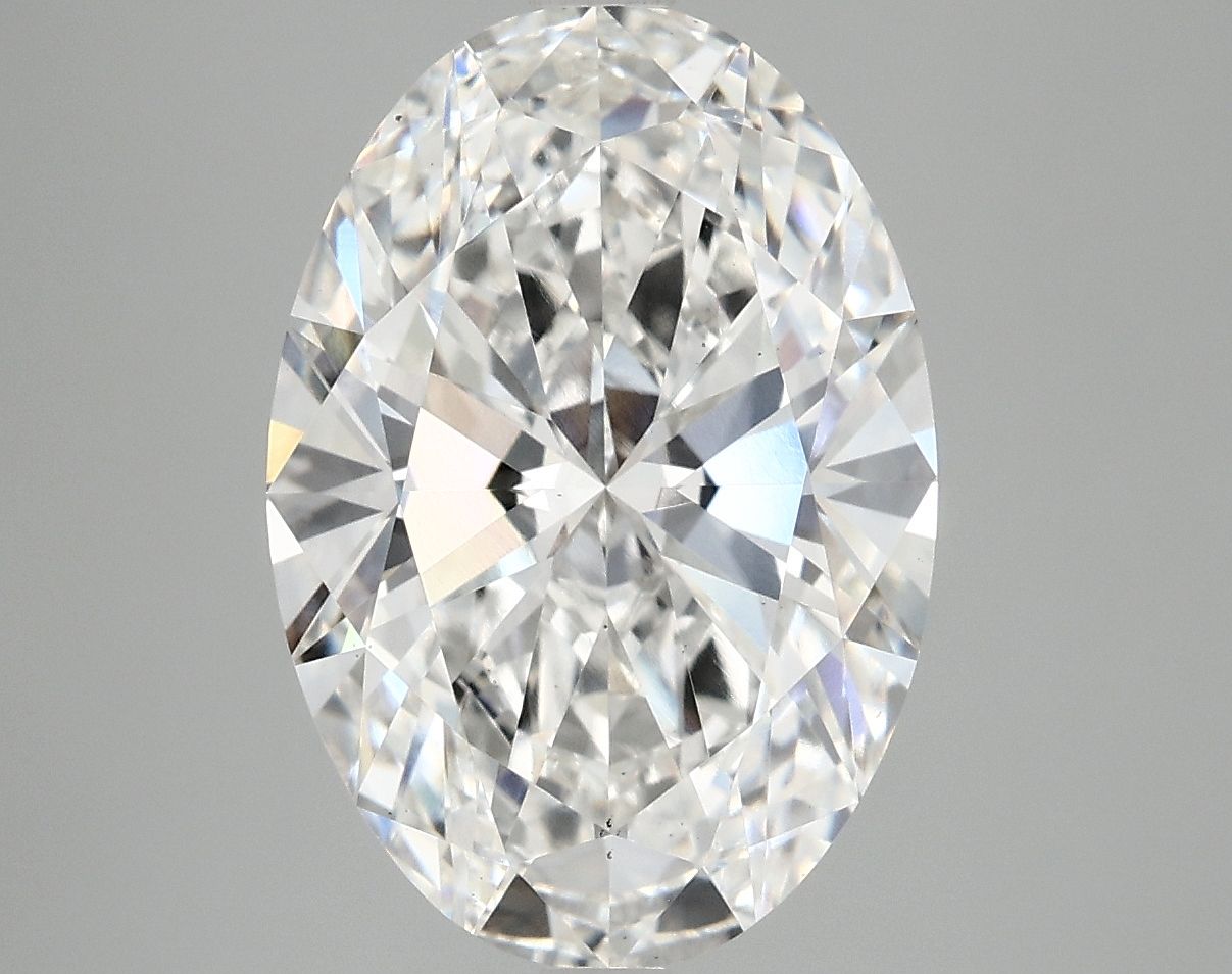 5.06 ct. oval Lab Grown Diamond front image