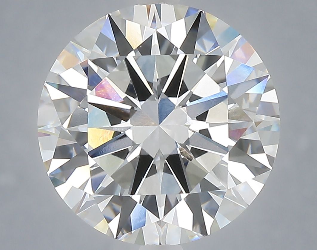 6.01 ct. round Lab Grown Diamond front image