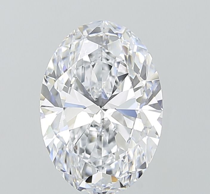 2.01 ct. oval Lab Grown Diamond front image