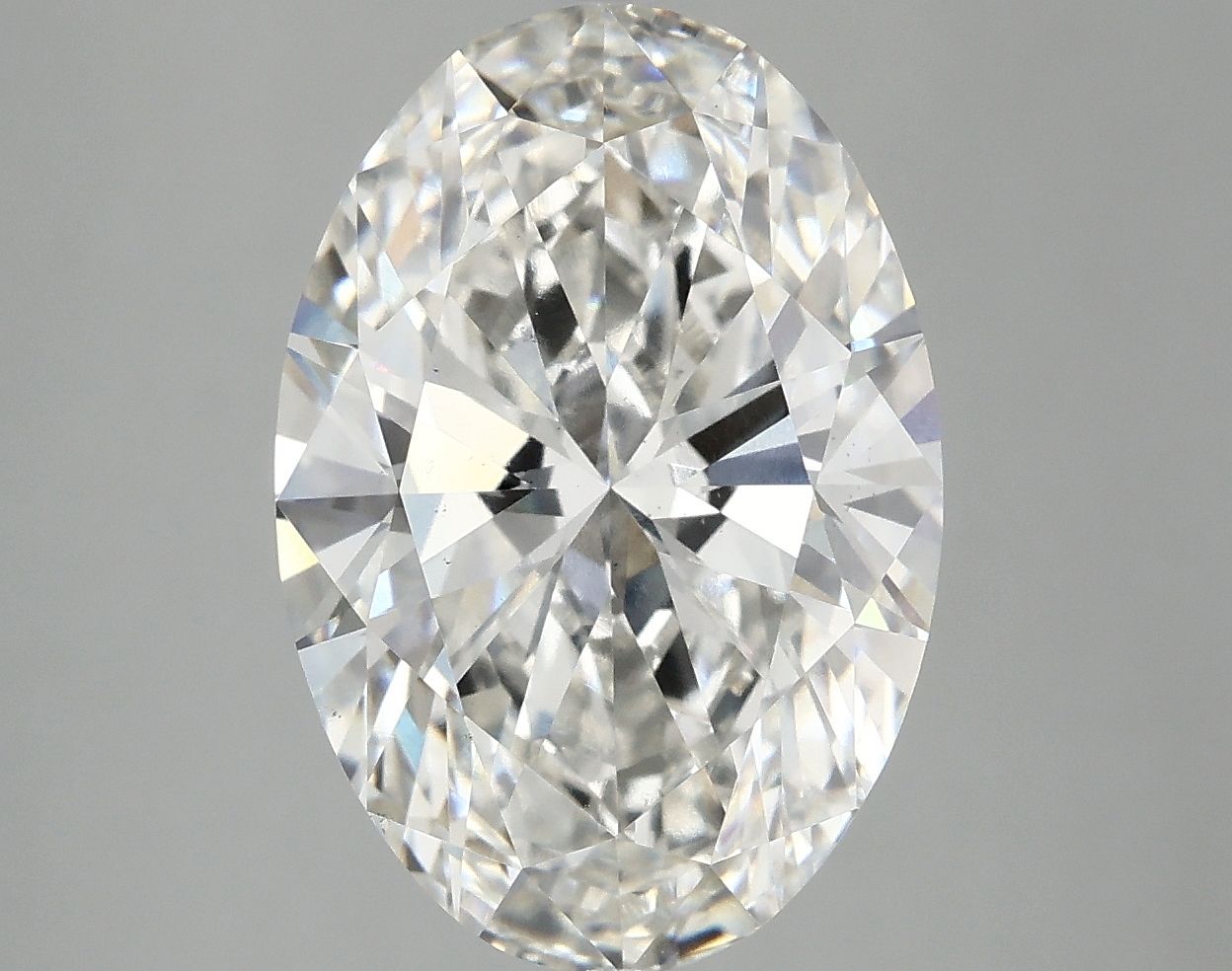 5.00 ct. oval Lab Grown Diamond front image