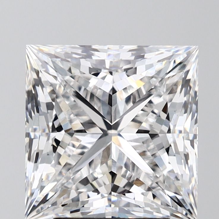 4.08 ct. princess Lab Grown Diamond front image