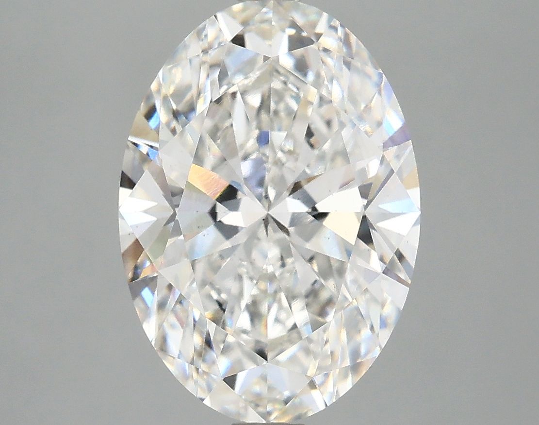 4.08 ct. oval Lab Grown Diamond front image