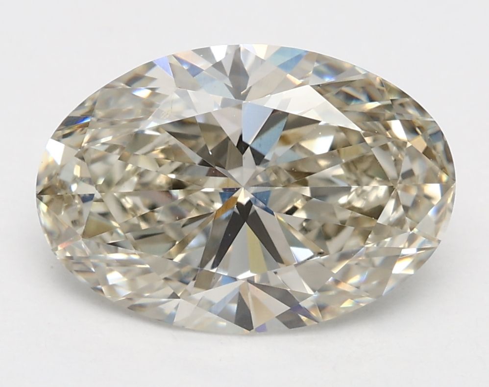 2.50 ct. oval Lab Grown Diamond front image