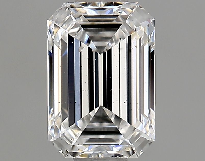 0.80 ct. emerald Lab Grown Diamond front image