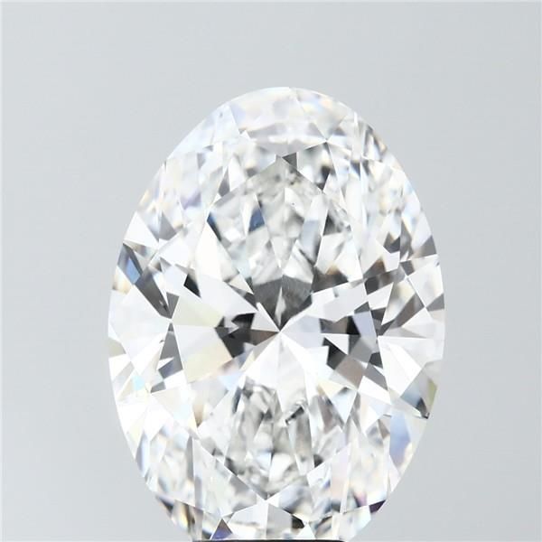 8.01 ct. oval Lab Grown Diamond front image