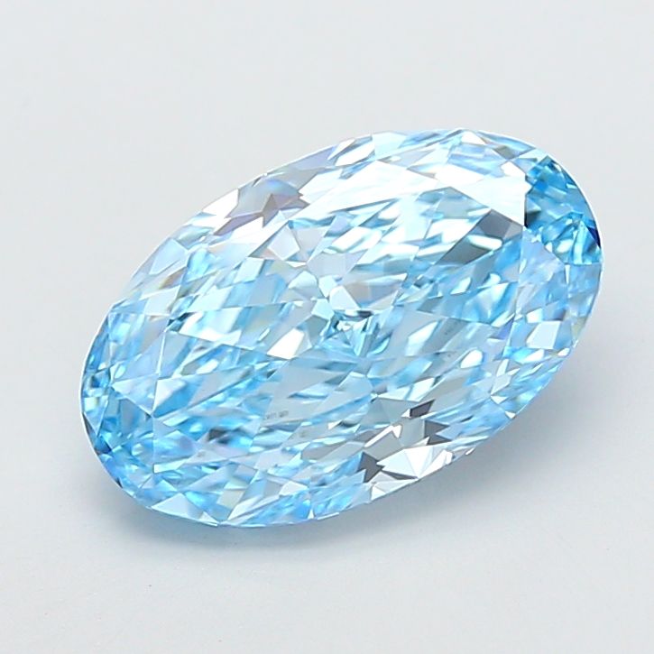 7.03 ct. oval Lab Grown Diamond front image