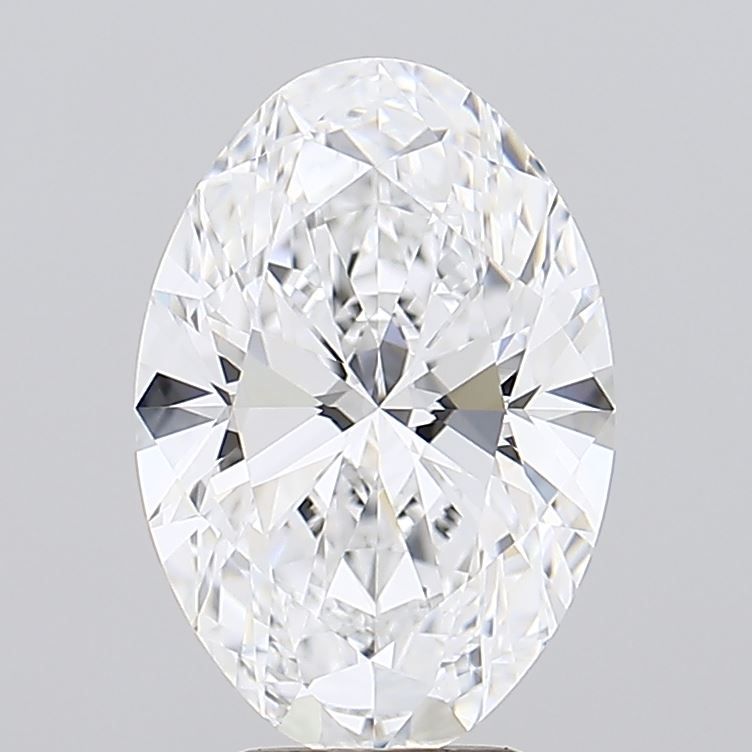 5.00 ct. oval Lab Grown Diamond front image