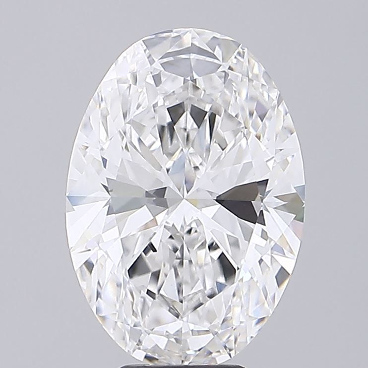 7.51 ct. oval Lab Grown Diamond front image