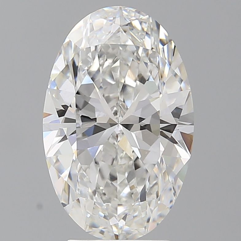 4.08 ct. oval Lab Grown Diamond front image