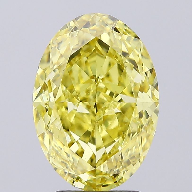 4.02 ct. oval Lab Grown Diamond front image