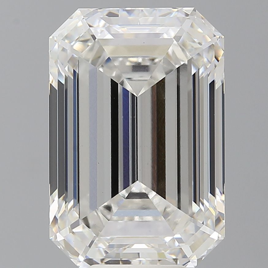 9.60 ct. emerald Lab Grown Diamond front image