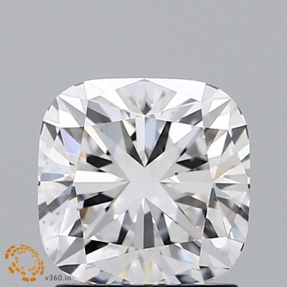 1.58 ct lab-grown Cushion brilliant Diamond