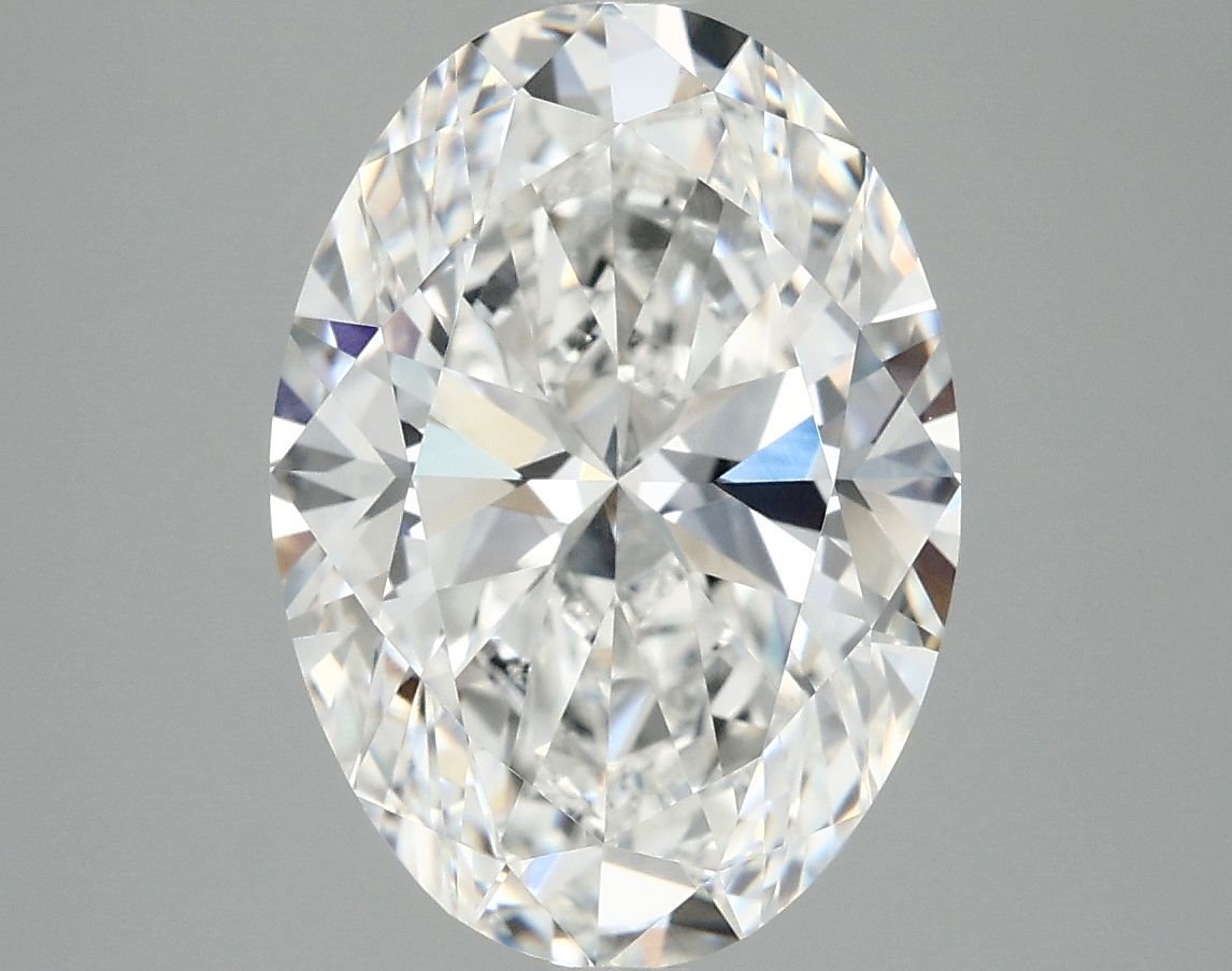 5.03 ct. oval Lab Grown Diamond front image