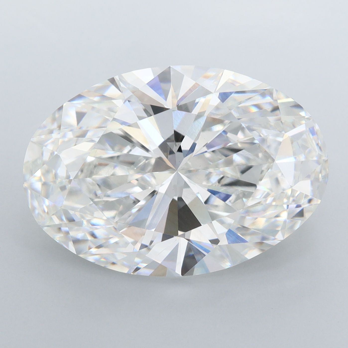 8.04 ct. oval Lab Grown Diamond front image