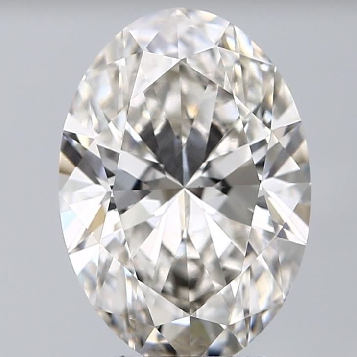 4.05 ct. oval Lab Grown Diamond front image