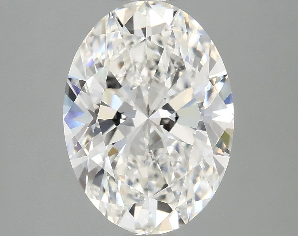 3.10 ct. oval Lab Grown Diamond front image