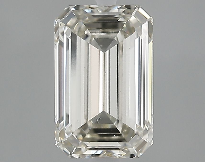2.10 ct. emerald Lab Grown Diamond front image