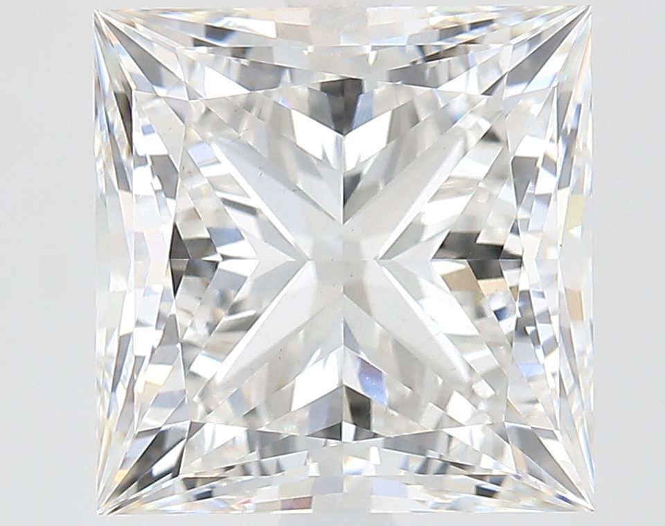 4.42 ct. princess Lab Grown Diamond front image