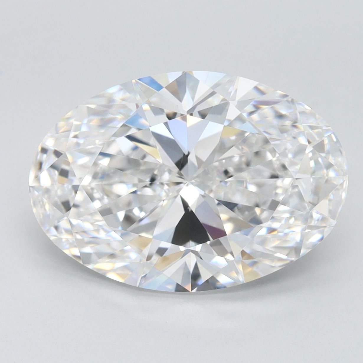 3.81 ct. oval Lab Grown Diamond front image