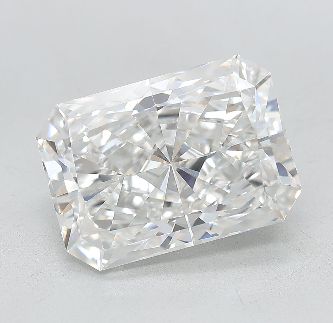 6.04 ct. radiant Lab Grown Diamond front image