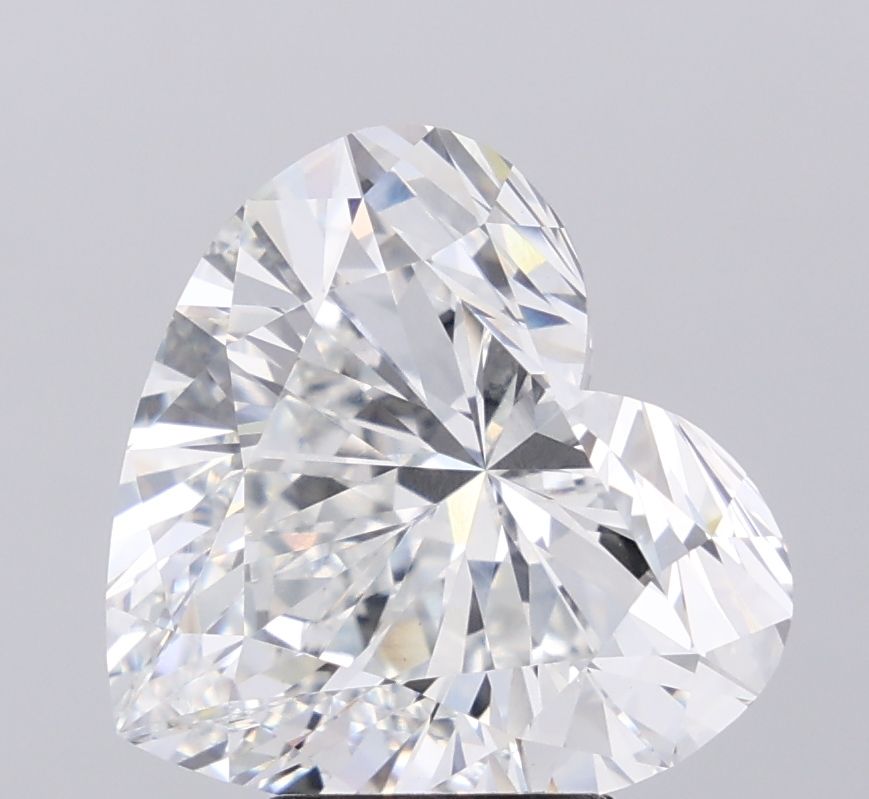 7.56 ct. heart Lab Grown Diamond front image