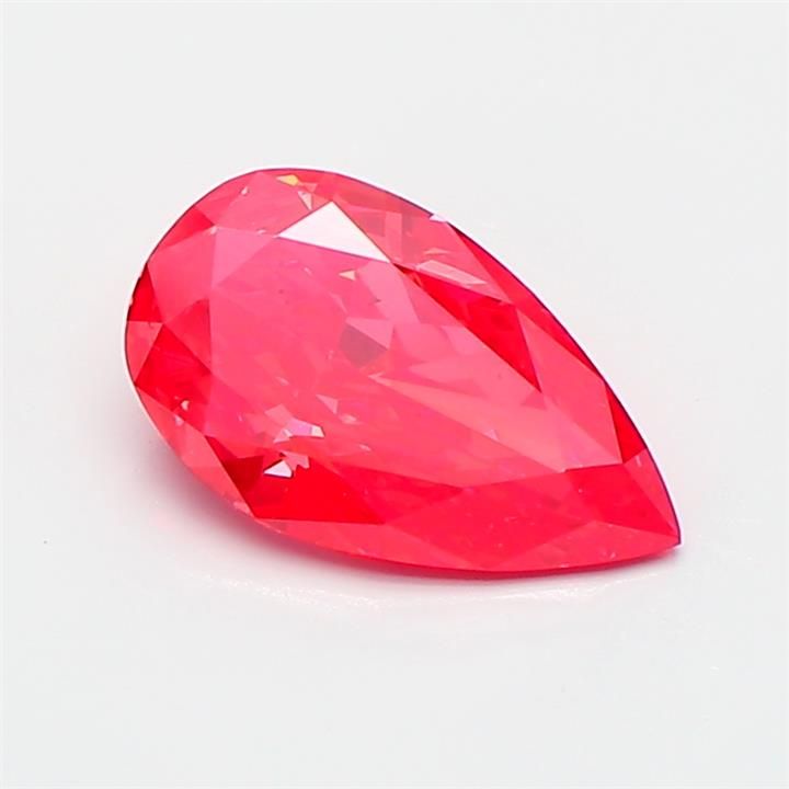 0.94 CT Fancy Vivid Red PEAR