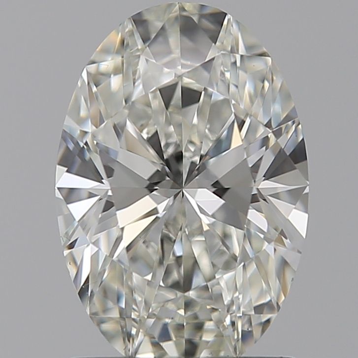1.22 ct. oval Lab Grown Diamond front image