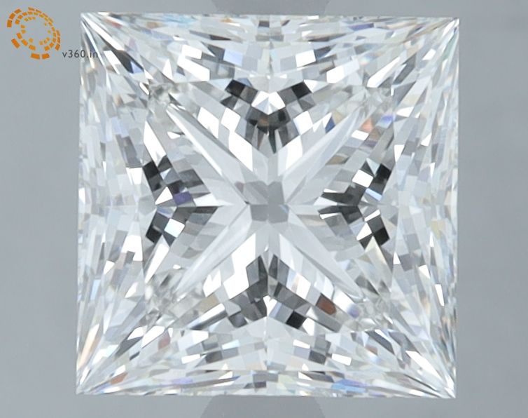 2.59 ct. princess Lab Grown Diamond front image