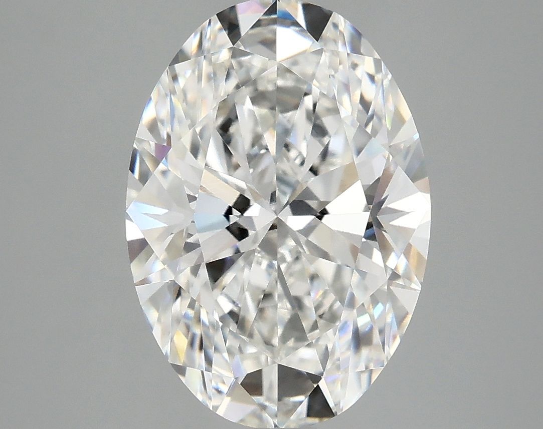3.91 ct. oval Lab Grown Diamond front image