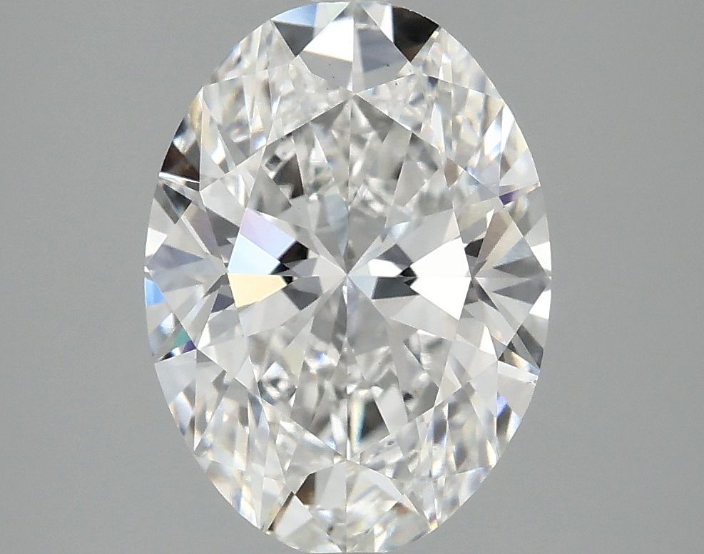3.10 ct. oval Lab Grown Diamond front image