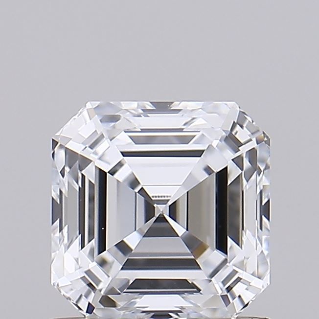 1.01 ct lab-grown Asscher Diamond