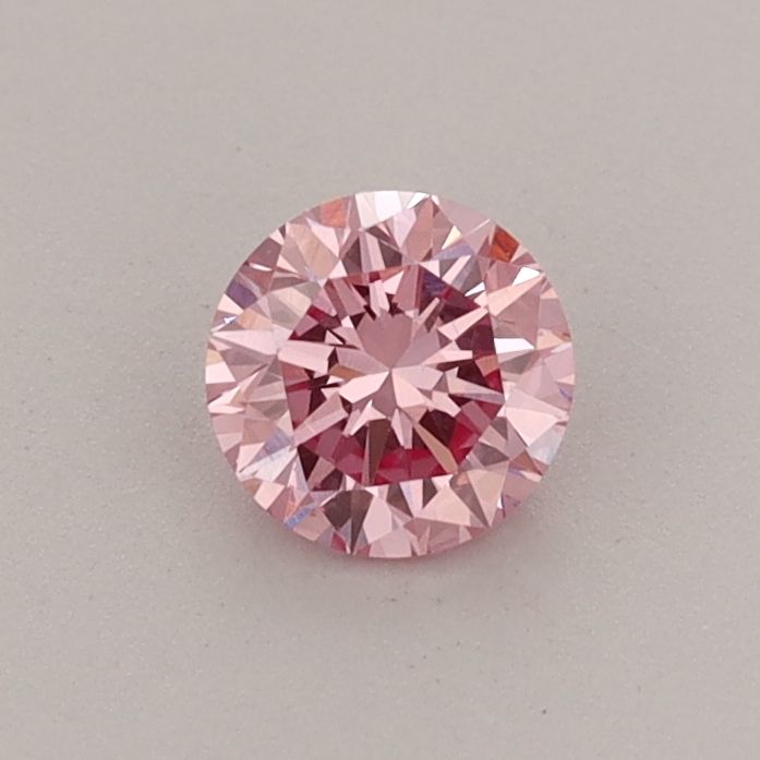0.42 CT Fancy Vivid Pink ROUND