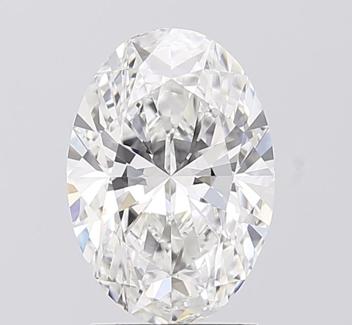 3.02 ct. oval Lab Grown Diamond front image