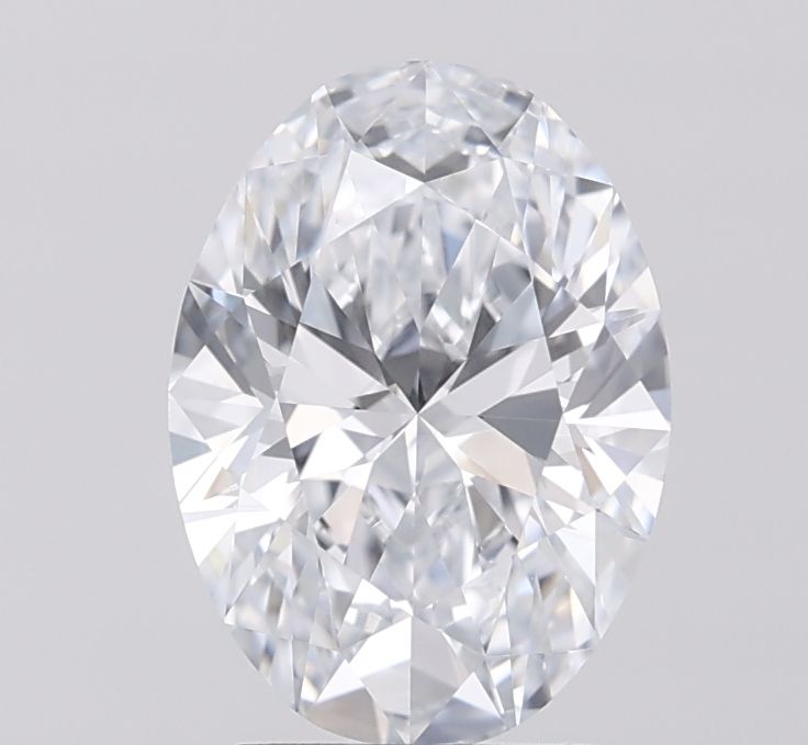 2.02 ct. oval Lab Grown Diamond front image