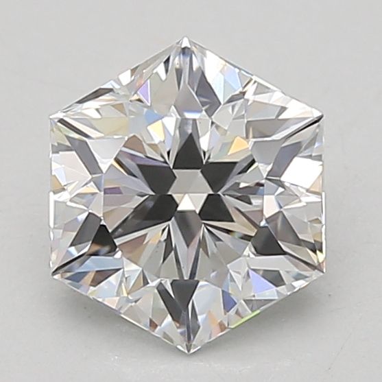 1.75 ct lab-grown Hexagonal Diamond