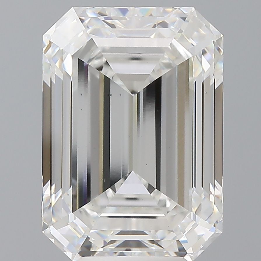 7.60 ct. emerald Lab Grown Diamond front image