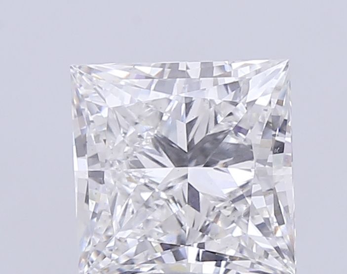6.10 ct. princess Lab Grown Diamond front image