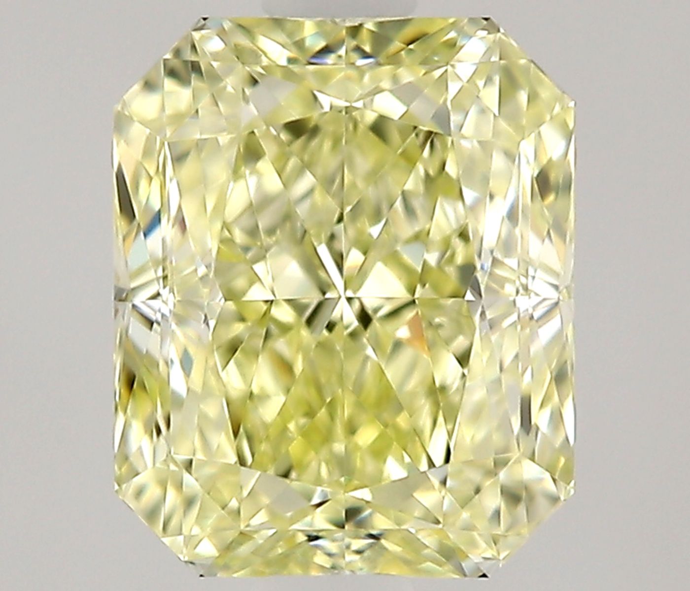 Diament 0.71 ct Fancy Light Yellow/FL