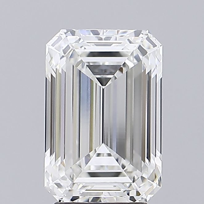 4.05 ct. emerald Lab Grown Diamond front image