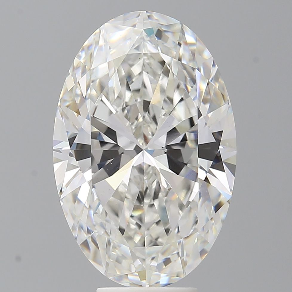 7.59 ct. oval Lab Grown Diamond front image