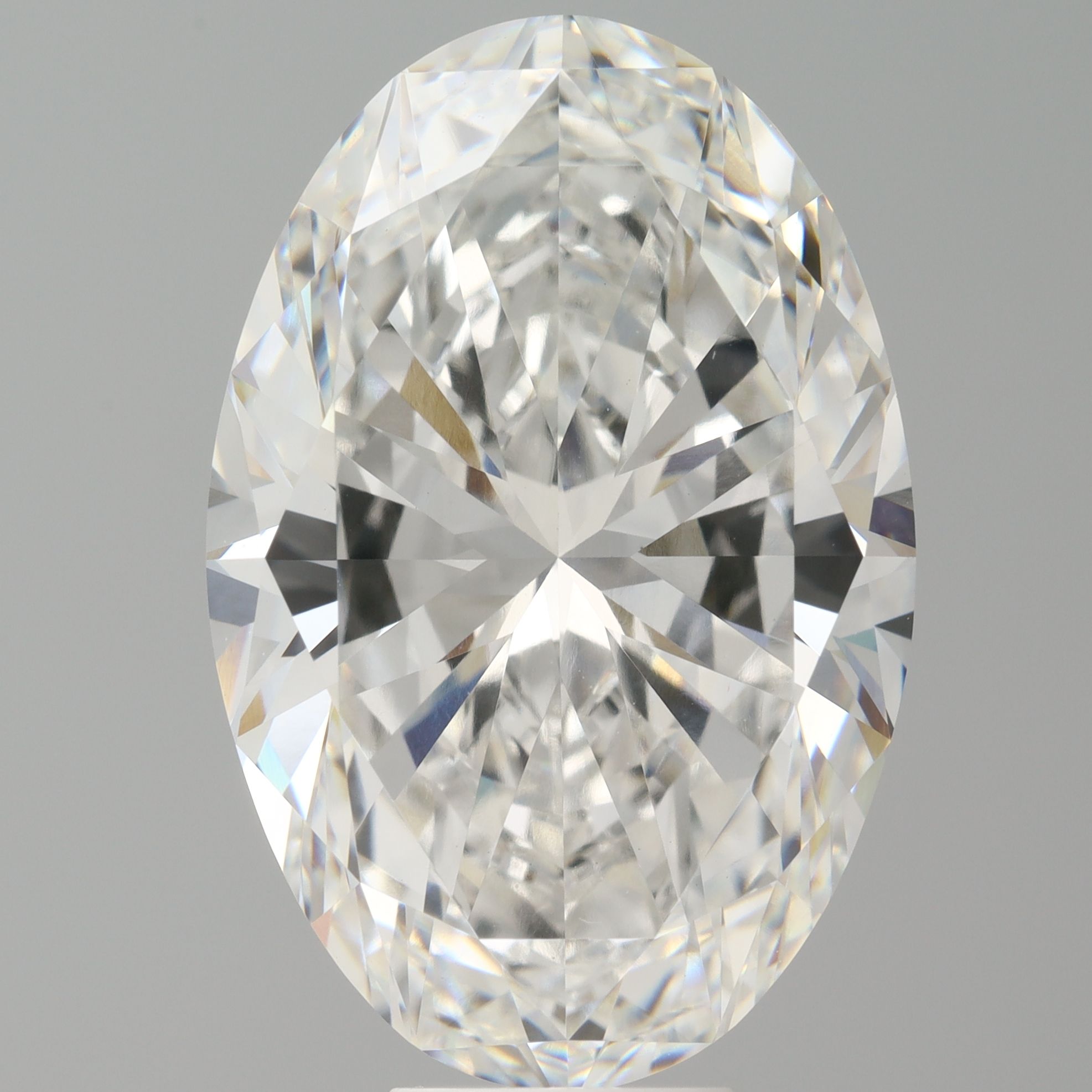 11.12 ct. oval Lab Grown Diamond front image