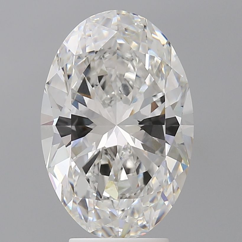 4.58 ct. oval Lab Grown Diamond front image