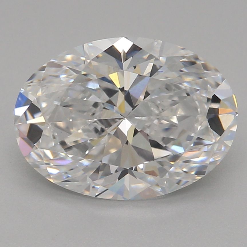 1.56 ct. oval Lab Grown Diamond front image