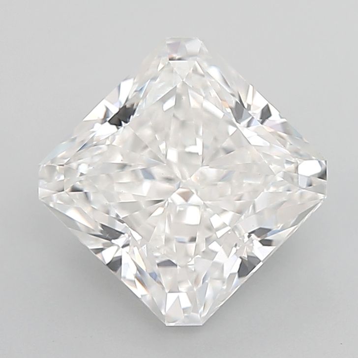 3.43 ct lab-grown Square radiant Diamond
