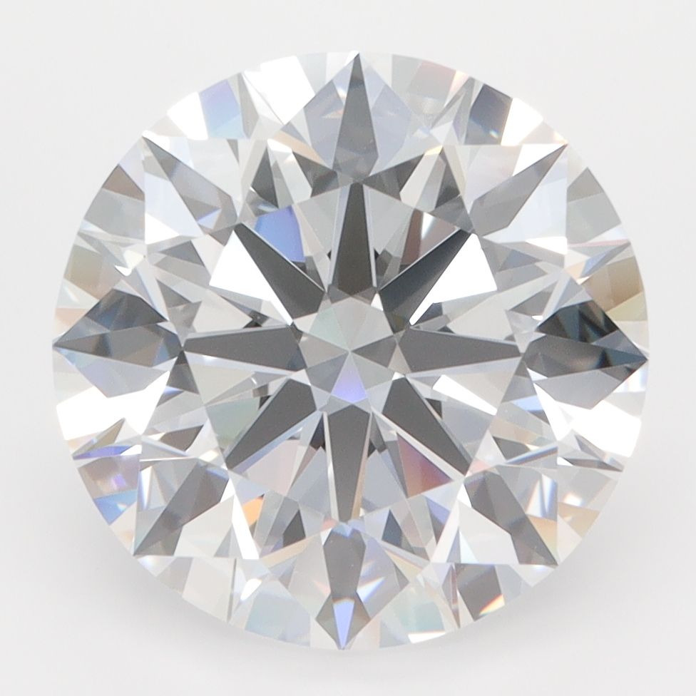 5.75 ct. round Lab Grown Diamond front image