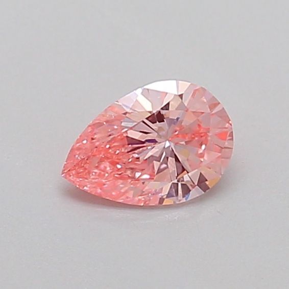 0.32 CT Fancy Vivid Pink PEAR