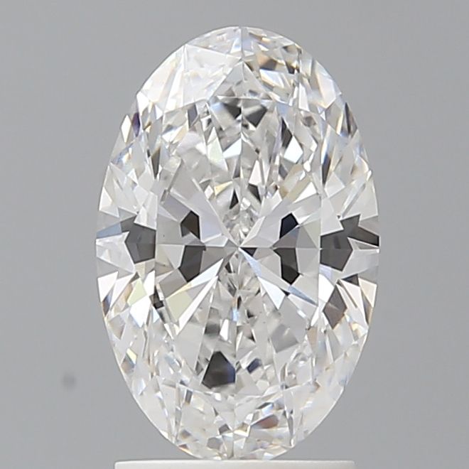 2.10 ct. oval Lab Grown Diamond front image